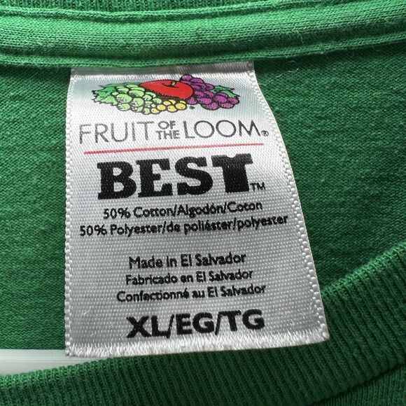 Dropkick Murphys Kiss Me Im Shi*faced Tour T Shirt Adult Size XL Green FOTL Best - Picture 6 of 8